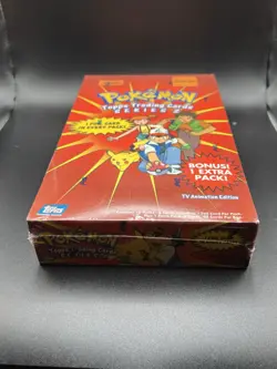 Pokemon Topps Series 2 Booster Box 10 Packs #2556 Hobby + Bonus Pack SEALED! RIP - Image 5
