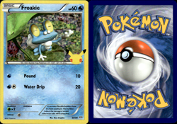 Froakie - 22/25 - Pokemon 25th Anniversary Holo Promo Pokemon NM - Image 1