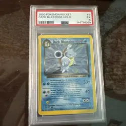 2000 POKEMON ROCKET #3 DARK BLASTOISE-HOLO PSA 5 - Image 1