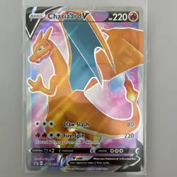 Pokemon Charizard V SWSH260 Sword & Shield Promo Holo Rare HP220 English TCG - Image 1
