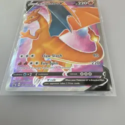 Pokemon Charizard V SWSH260 Sword & Shield Promo Holo Rare HP220 English TCG - Image 2