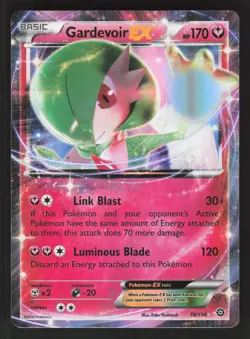 Gardevoir EX 78/114 Pokemon TCG XY - Steam Siege LP - Image 1