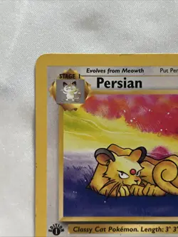 Pokemon Persian #42/64 Jungle 1st Edition LP - Image 5