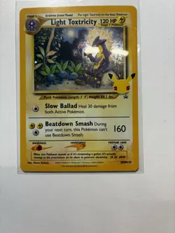 Light Toxtricity SWSH137 - 25th Celebrations Black Star Promo - Pokemon TCG - Image 1