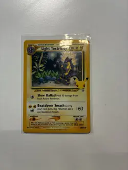 Light Toxtricity SWSH137 - 25th Celebrations Black Star Promo - Pokemon TCG - Image 2