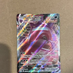 Pokemon Gengar VMAX 157/264 Fusion Strike Single Strike Ultra Rare Holo 320 HP - Image 1
