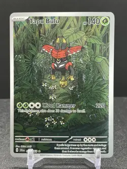Tapu Bulu Illustration Rare #065/064 Shrouded Fable Pokemon TCG Holo - Image 1