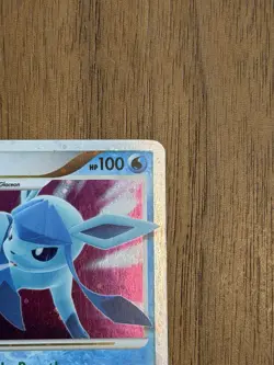 2008 Pokemon Glaceon LV.X 98/100 Holo Rare SWIRL LP/NM Majestic Dawn - Image 4
