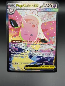 Mega Clefable ex 119/088 SIR Special Illustration Rare Full Art Pokemon NM/Mint - Image 1