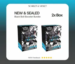 Pokemon TCG 2x Unova Black Bolt Booster Bundles (Brand New and Sealed) - Image 1