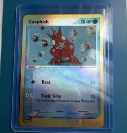 Pokemon TCG Corphish 54/97 EX Dragon Reverse Holo Common 50 HP Basic EN 2003 - Image 1