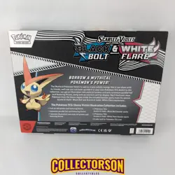 Pokemon Black Bolt & White Flare Victini Illustration Collection Box SV (SEALED) - Image 2