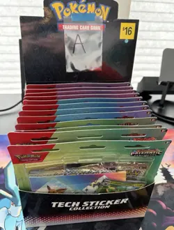 Pokemon Unova Mini Tin 4 Box Case & 24 3-Pack Prismatic sticker collection packs - Image 3