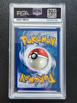 2003 POKEMON EX RUBY & SAPPHIRE #98 HITMONCHAN EX-HOLO PSA 7 SWIRL - Image 2