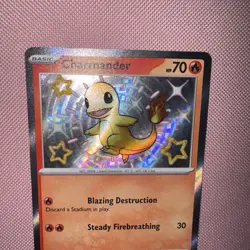 Pokemon Shiny Charmander 109/091 NM Shiny Paldean Fates baby Shiny English TCG - Image 3