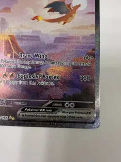 Pokemon Charizard ex 199/165 Scarlet & Violet 151 Special Illustration Rare Holo - Image 4