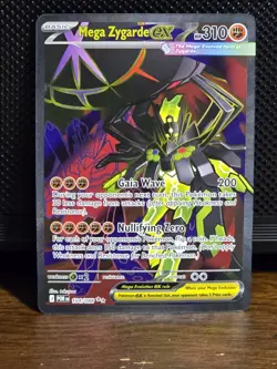 Mega Zygarde EX Foil Mega Evolution Perfect order #104/088 Pokemon TCG - Image 1