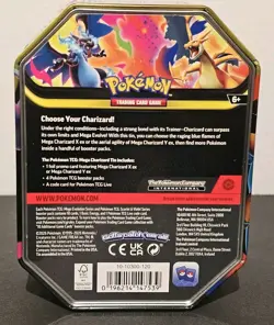 Mega Charizard Ex Tin - Mega Charizard Y EX Promo - Pokemon Sealed! - Image 4