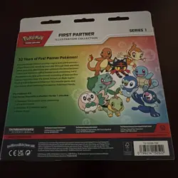 Pokemon TCG First Partner Illustration Collection Series 1 2026 New Sealed - Image 4