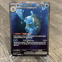 The Pokemon Company Blastoise ex 200/165 Scarlet & Violet 151 Full Art Holo SIR - Image 1