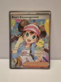 Rosa’s Encouragement SIR 123/88 EN Perfect Order NM Pokemon TCG English - Image 1