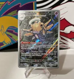 Pokemon TCG Shedinja Me01: Mega Evolution Illustration Rare Holo 144/132 - Image 1