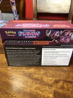 Pokemon TCG Fusion Strike Build & Battle Stadium Box - Image 5