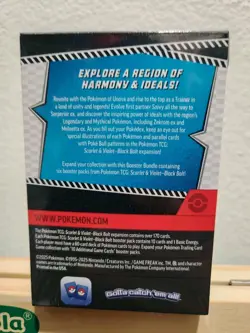 Pokemon Scarlet & Violet Black Bolt Booster Bundle Box English 2025 Zekrom - Image 3