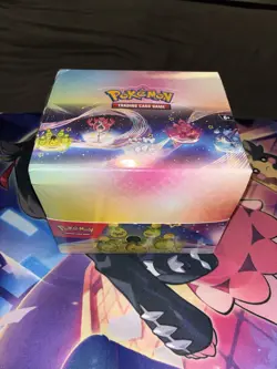 Pokemon TCG Paldean Fates Mini Tin Display Case Factory Sealed [10 Tins] - Image 1