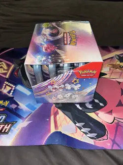 Pokemon TCG Paldean Fates Mini Tin Display Case Factory Sealed [10 Tins] - Image 2