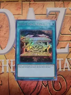 Gold Sarcophagus HISU-EN051 Secret Rare 1st Edition NM Yugioh - Image 1