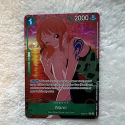 One Piece CCG Nami EB02-017 R Alt Art English - Image 1