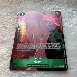 One Piece CCG Nami EB02-017 R Alt Art English - Image 2