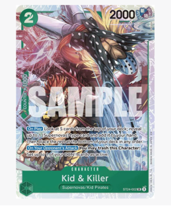 Kid & Killer ST24-002 SR Foil One Piece - Image 1