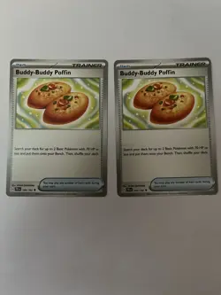 Pokemon Temporal Forces Buddy-Buddy Poffin 144/162 TCG Pack fresh - Image 5