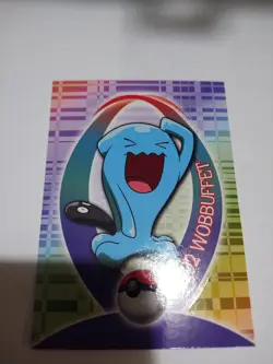 POKEMON 2001 TOPPS JOHTO LEAGUE CHAMPIONS STICKER Wobbuffet 202 41 Of 62 - Image 2