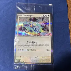 Terapagos + Fuecoco 161/191 Best Buy Promo Horizons Stamped Sealed Pokemon TCG - Image 1