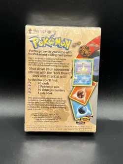 Pokemon Fossil Lockdown Theme Deck 1999 Wizards of the Coast NEW SEALED W CASE - Image 3