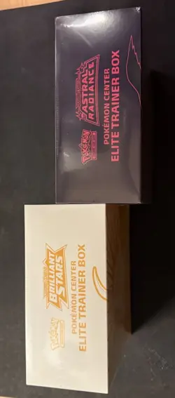 Sword & Shield-Astral Radiance AND Brilliant Stars Pokemon Center ETB Auction! - Image 2