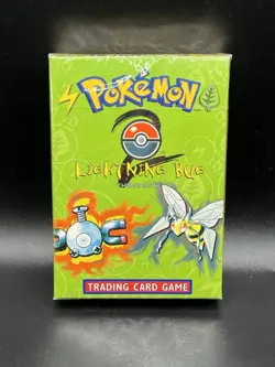Vintage Pokemon WOTC Base Set 2 Factory Sealed Lightning Bug Theme Deck W CASE - Image 2