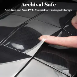 Premium 9-Pocket Trading Card Binder for YuGiOh, MTG & Sports Cards - Black - Image 4