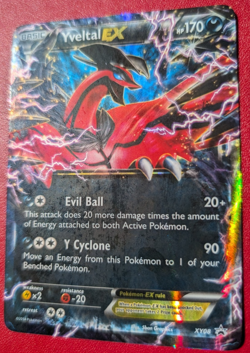 Yveltal EX XY08 Promo Holo Pokemon Card Excellent Condition - Image 1