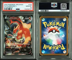 PSA 10 Charizard V SA 103/100 Star Birth Pokemon Card From Original Owner - Image 3