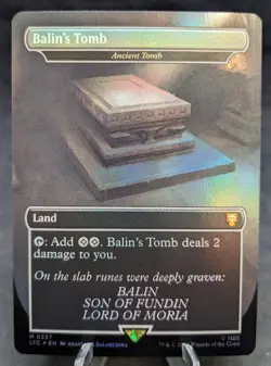 Balin's Tomb (Ancient Tomb) | MTG Magic Lord of the Rings | Factory Error | NM - Image 1