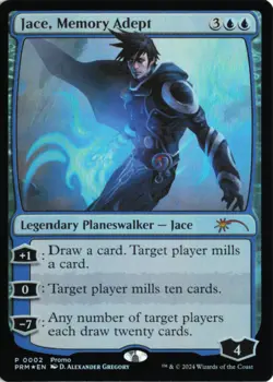 Jace, Memory Adept (Deluxe Commander Kit) FOIL 2 UMP Promos NM - Image 1