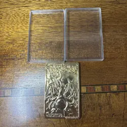 1999 Pokemon 23K Gold Plated Trading Card - #6 Charizard - Burger King Edition - Image 1