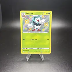 Pokemon TCG Shining Fates #SV002 Dartrix Shiny Rare Shiny Vault - Image 1