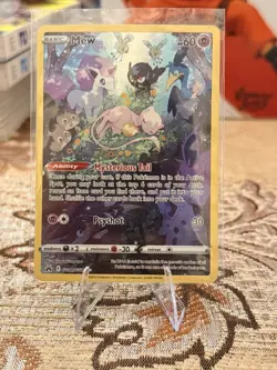 Mew Ultra Rare Holofoil Crown Zenith: Galarian Gallery GG10/GG70 LP Pokemon TCG - Image 1