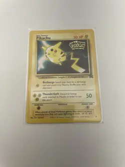 Pokemon TCG Pikachu Pokemon Movie Promo Card - Image 1