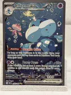 POKEMON TCG JELLICENT EX WHITE FLARE SIR HOLO 168/086 - Image 3